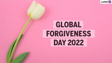 Global Forgiveness Day 2022 Quotes & Photos: Exchange Kind Words, Messages, Sayings, SMS, HD Images and Thoughts To Let Go Of All The Grudges and Anger!